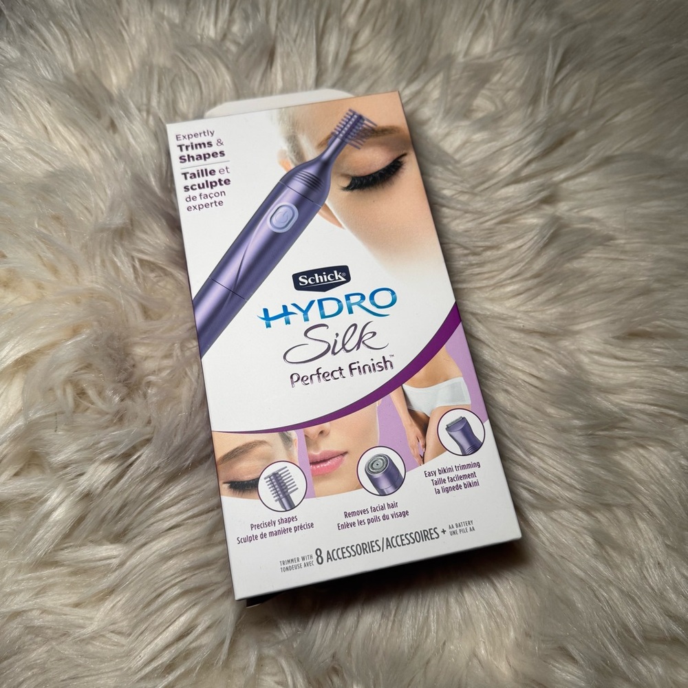 ☀️NEW Schick Hydro Silk Perfect Finish Trimmer With 8 Accessories